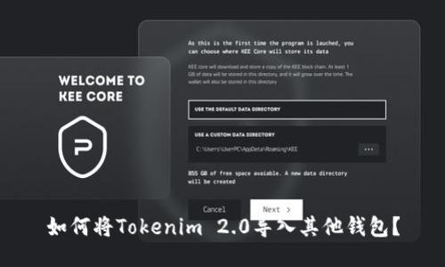 如何将Tokenim 2.0导入其他钱包?
