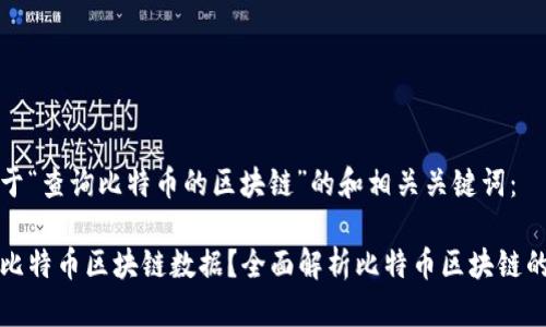 以下是关于“查询比特币的区块链”的和相关关键词:
如何查询比特币区块链数据?全面解析比特币区块链的查询方法