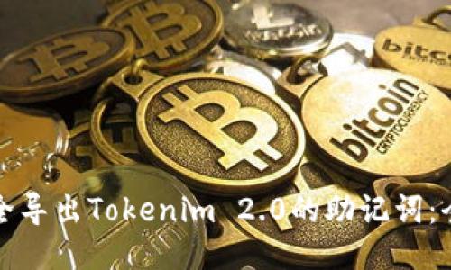 如何安全导出Tokenim 2.0的助记词:全面指南