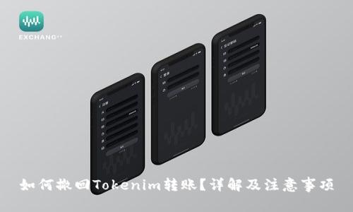 如何撤回Tokenim转账?详解及注意事项