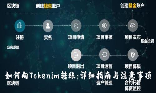 如何向Tokenim转账:详细指南与注意事项