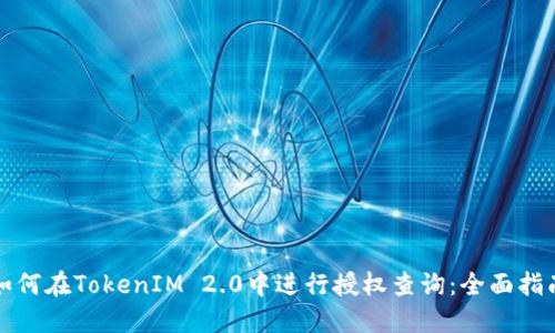 如何在TokenIM 2.0中进行授权查询:全面指南