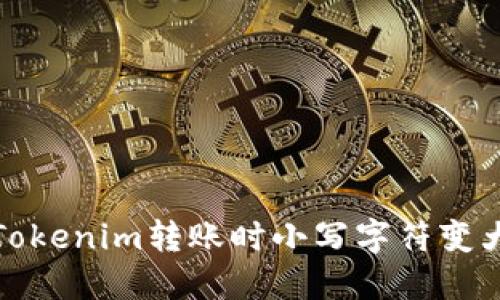 如何解决Tokenim转账时小写字符变大写的问题