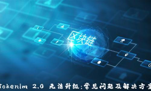 Tokenim 2.0 无法升级:常见问题及解决方案
