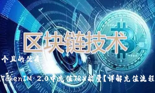思考一个且的优质
如何在TokenIM 2.0中充值TRX能量?详解充值流程与技巧