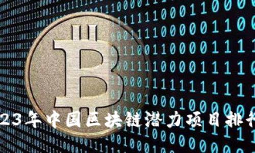 2023年中国区块链潜力项目排行榜