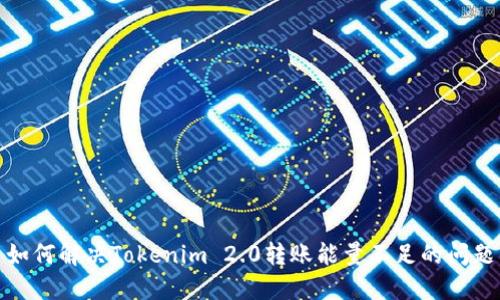 如何解决Tokenim 2.0转账能量不足的问题