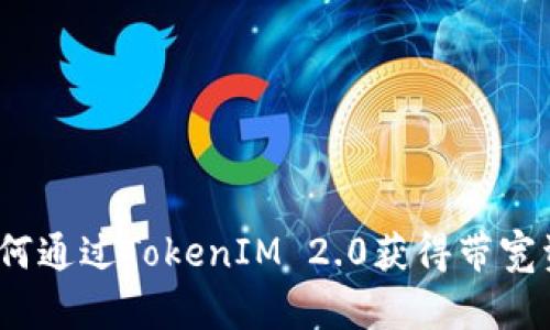 : 如何通过TokenIM 2.0获得带宽资源？