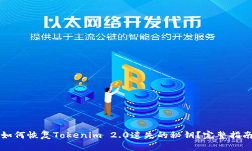 如何恢复Tokenim 2.0遗失的秘钥？完整指南