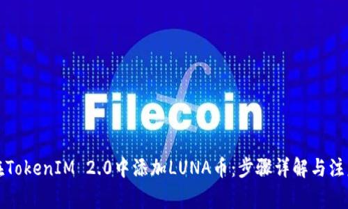 如何在TokenIM 2.0中添加LUNA币：步骤详解与注意事项